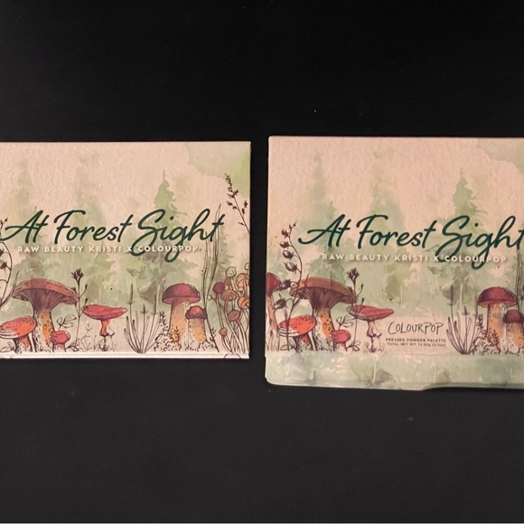 ColourPop Raw Beauty Kristi Eyeshadow Palette At Forest Sight - Like New w Box - Picture 4 of 4